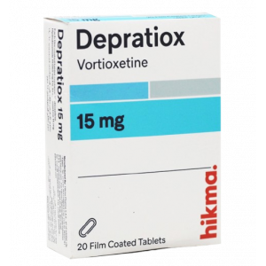 DEPRATIOX 15 MG ( VORTIOXETINE ) 20 FILM-COATED TABLETS